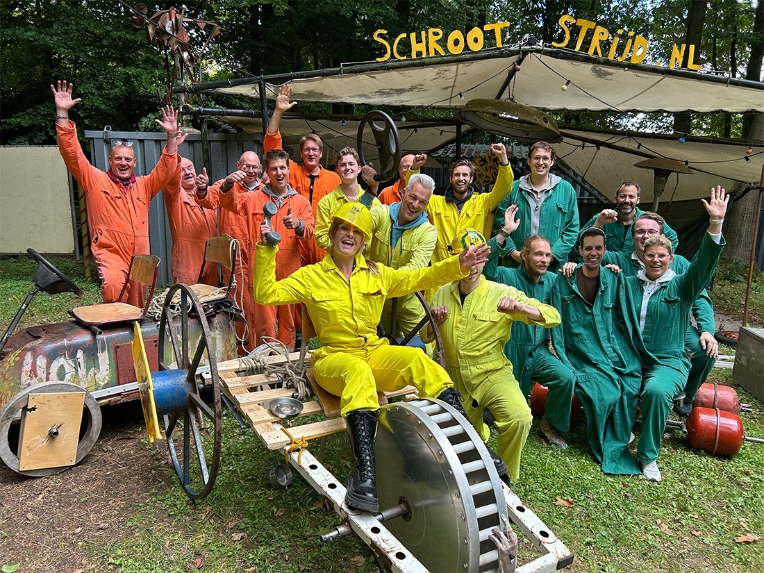 teamfoto 4PROCES tijdens teamuitje